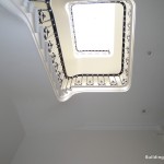water damage to london flats in London Old lath and plaster walls and decorations damaged by a water leak