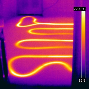 Underfloor heating test 6